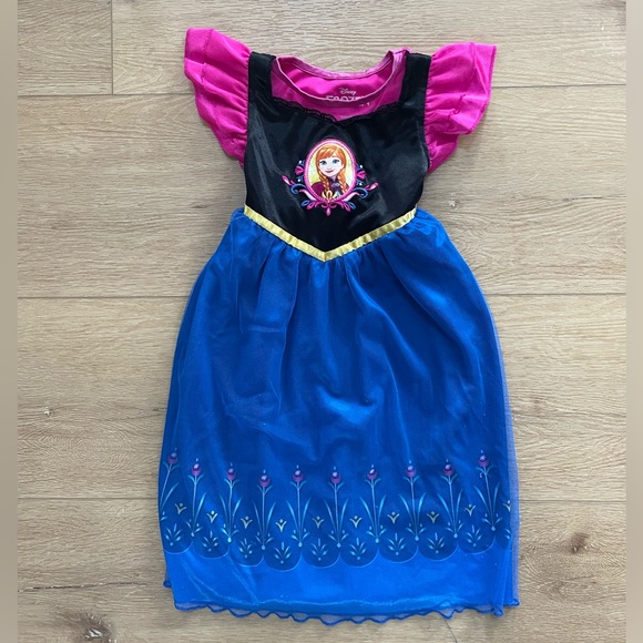 Disney Pajamas Girls Disney Frozen Anna Nightgown Poshmark